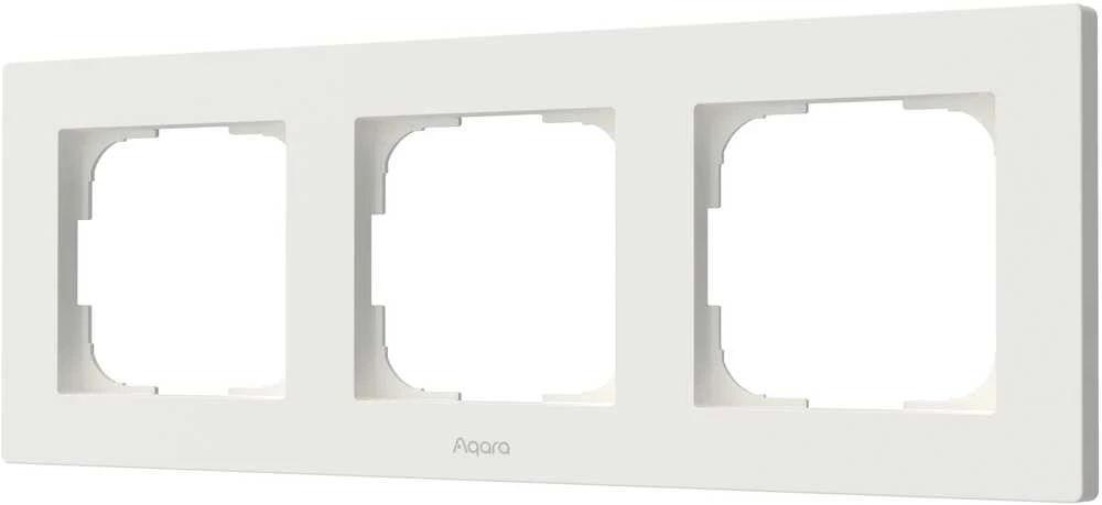 Aqara H2 EU jungiklio rėmelis trigubas, baltas