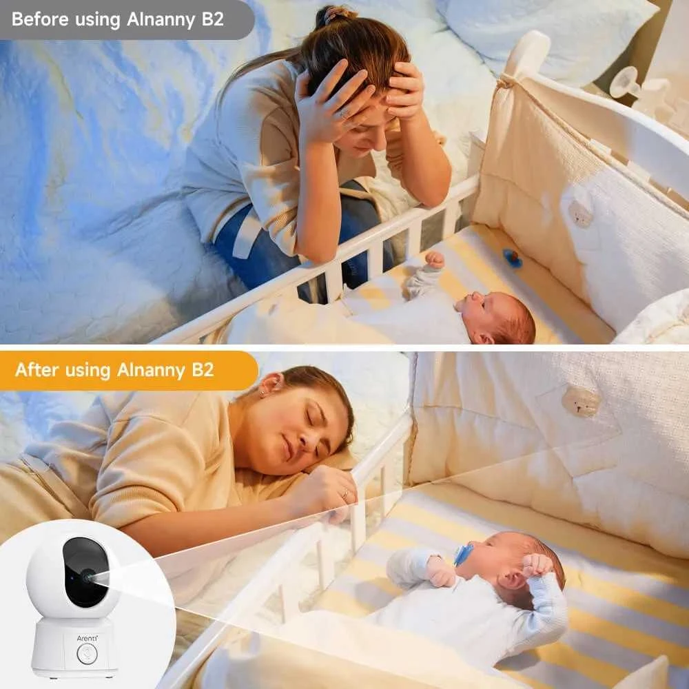 Arenti Nanny BC kamera, 12S*2 3M rinkinys