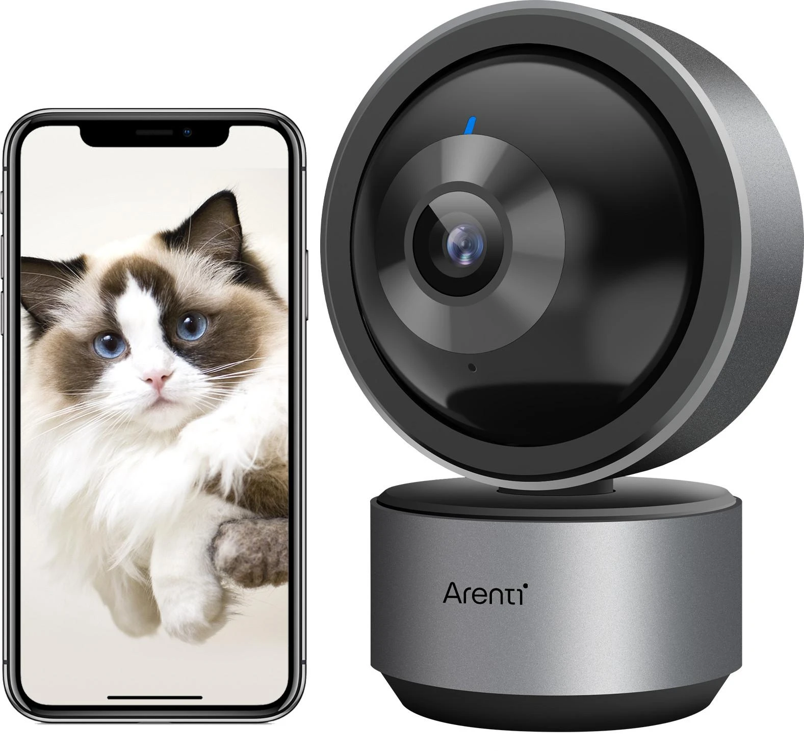 Arenti Domei-32 Wi-Fi Vidaus kamera su SD kortele