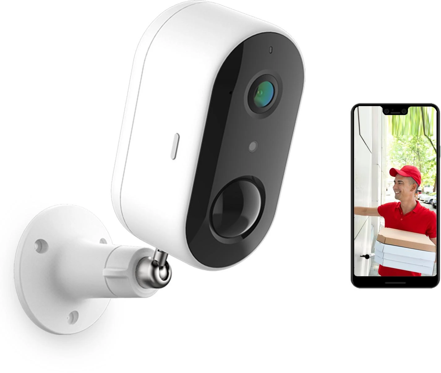 Arenti GO1+SP1 Wi-Fi baterijų kamera su saulės kolektoriumi