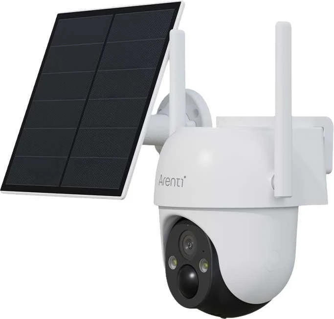 „Arenti“ ‚Arenti‘ GO2T-SP2 Lauko baterija įkraunama ‚Wi-Fi‘ 2K kamera, balta