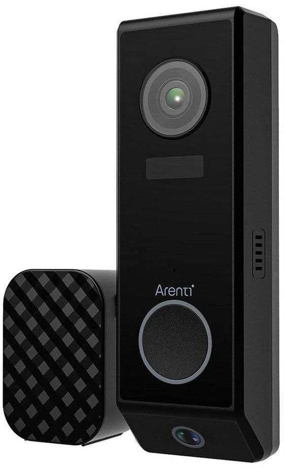 Arenti P10 durų skambutis, dvigubas objektyvas, 3 MP, maitinamas baterijomis