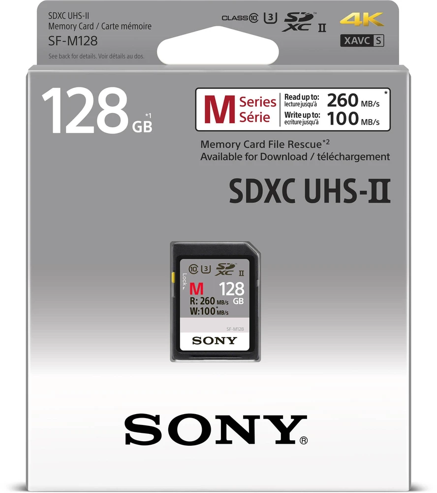Sony atminties kortelė SDXC 128GB M-Series UHS-II