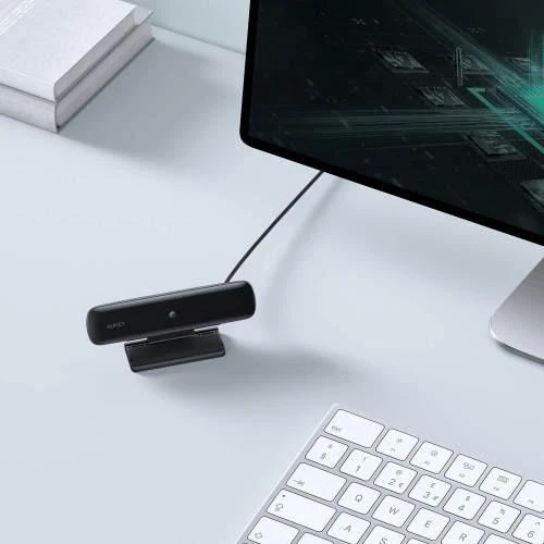 Internetinė kamera Aukey PCW1, Full HD Juoda