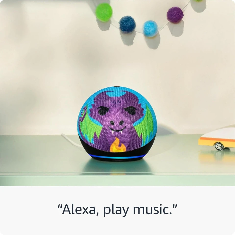 Amazon Echo Dot 5 Eulen Design