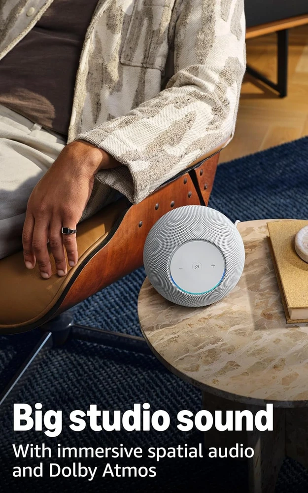 Amazon išmanusis garsiakalbis Echo Studio, baltas