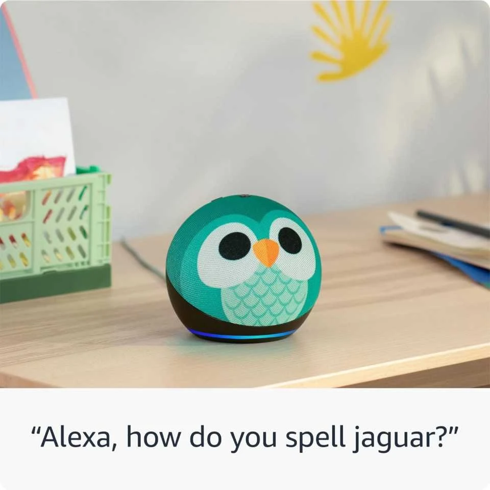 „Amazon“ išmanioji kolonėlė „Echo Dot 5 Kids Stardust“
