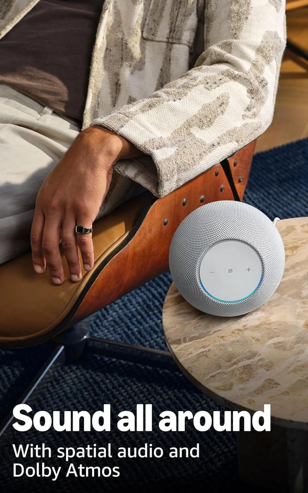 „Amazon“ išmanioji kolonėlė „Echo Studio“, pilka