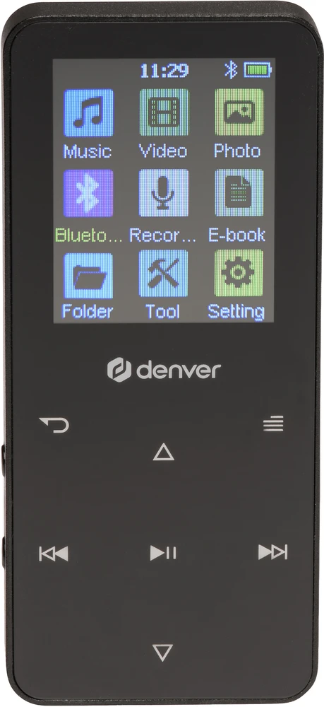MP4 grotuvas Denver MP-1830B BT 1,8 4GB juoda