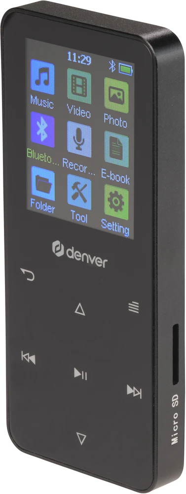 MP4 grotuvas Denver MP-1830B BT 1,8 4GB juoda