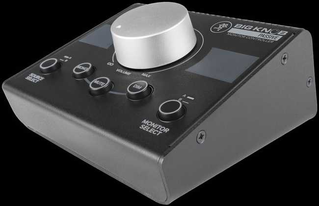 Ausinės Mackie Big Knob Passive - passive monitorius controller
