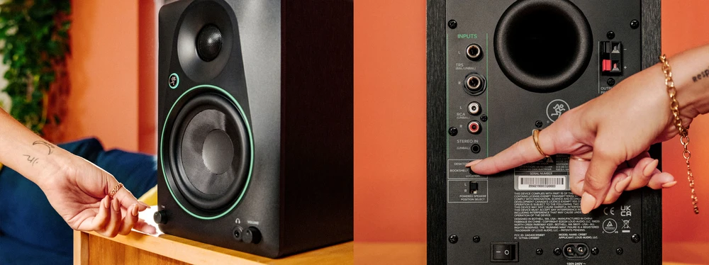 Kompiuterio kolonėlės Mackie CR3.5BT - Active Studio monitoriai su Bluetooth