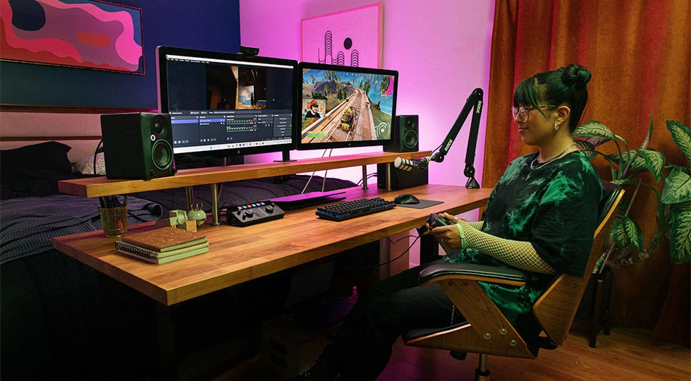 Kompiuterio kolonėlės Mackie CR3.5BT - Active Studio monitoriai su Bluetooth