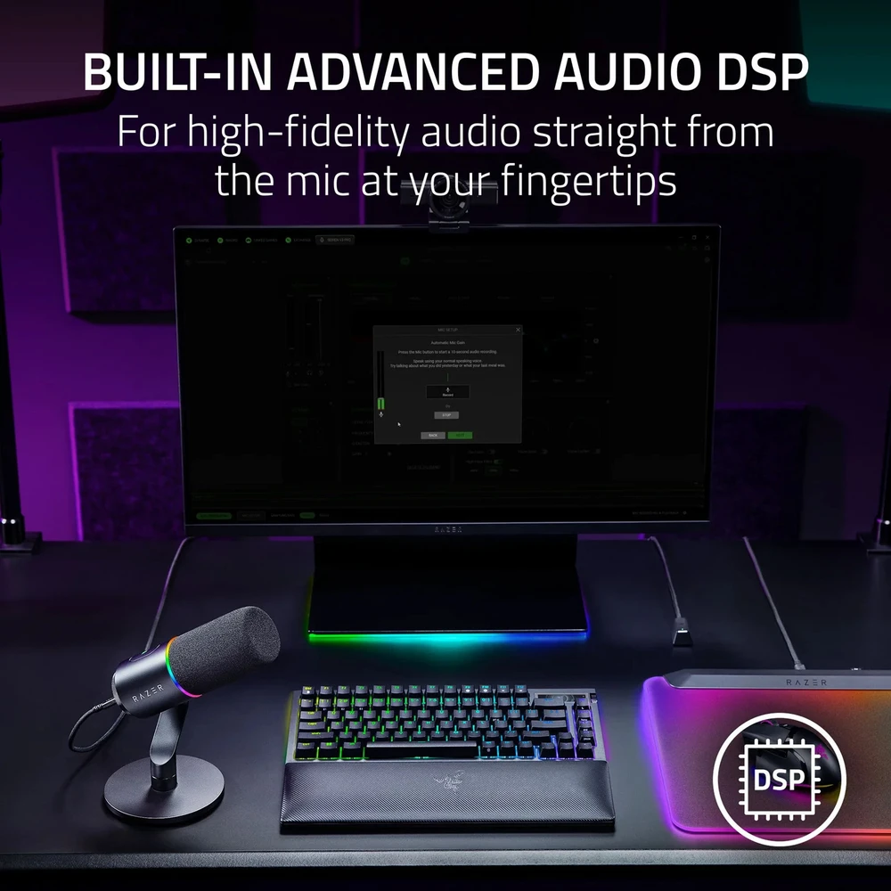 Razer Seiren V3 Pro Juodas