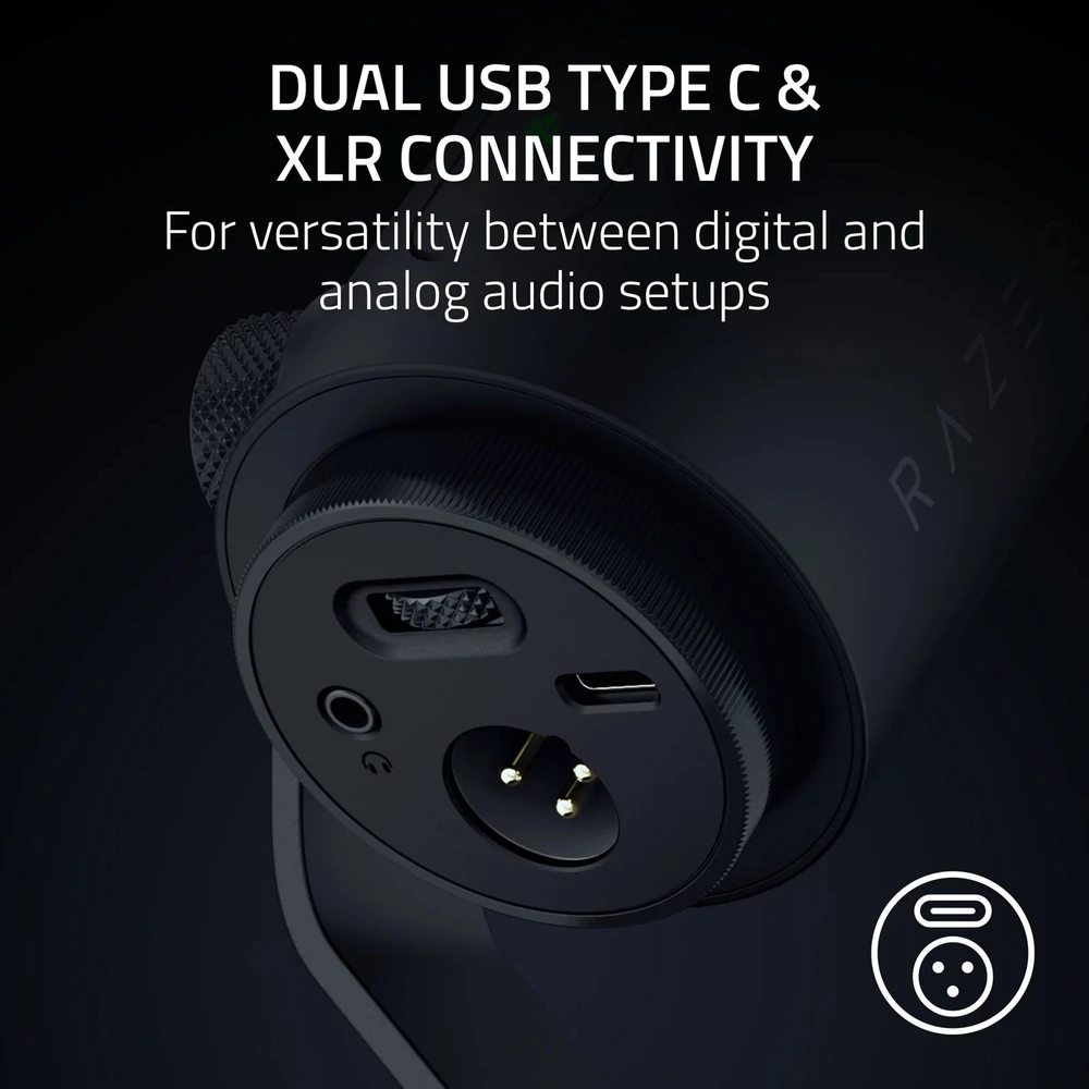 Razer Seiren V3 Pro Juodas