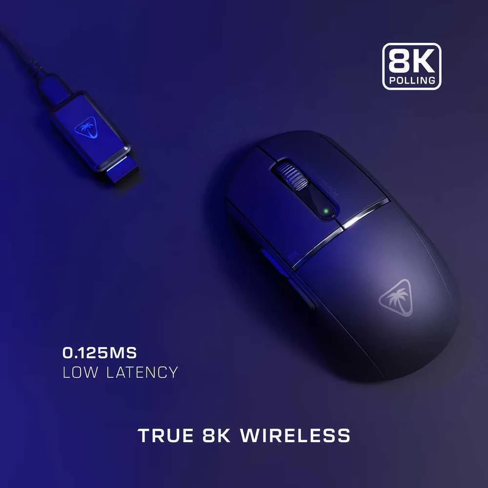 Turtle Beach Burst II Pro belaidė žaidimų pelė | Balta