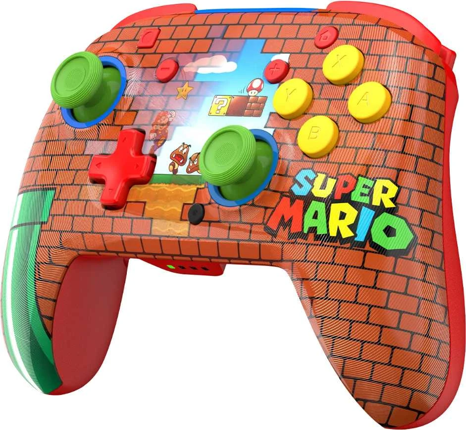 Turtle Beach Rematch Mario Bricks belaidis valdiklis| Switch 2