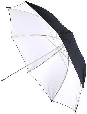 BIG Helios skėtis 100cm, balta/juoda (428302)