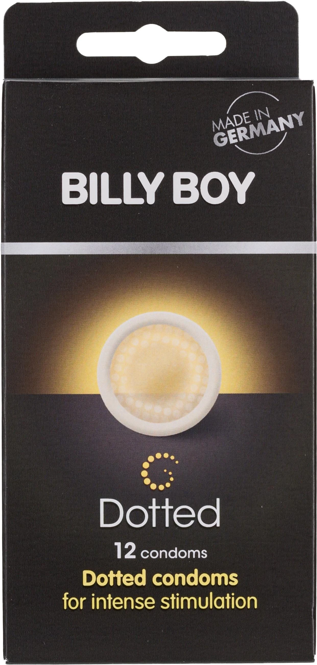 Billy Boy prezervatyvas Fun Dotted 12vnt