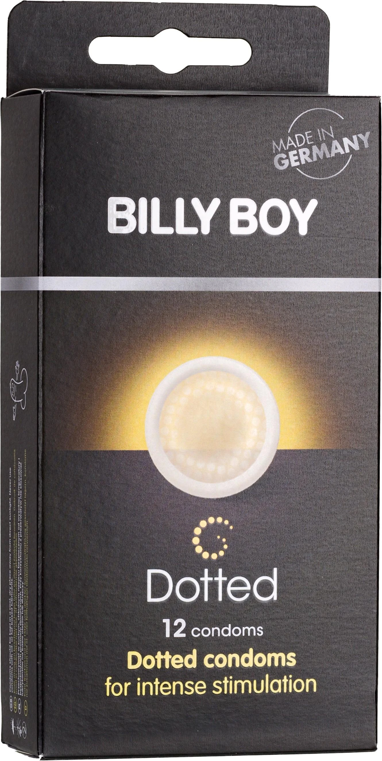 Billy Boy prezervatyvas Fun Dotted 12vnt