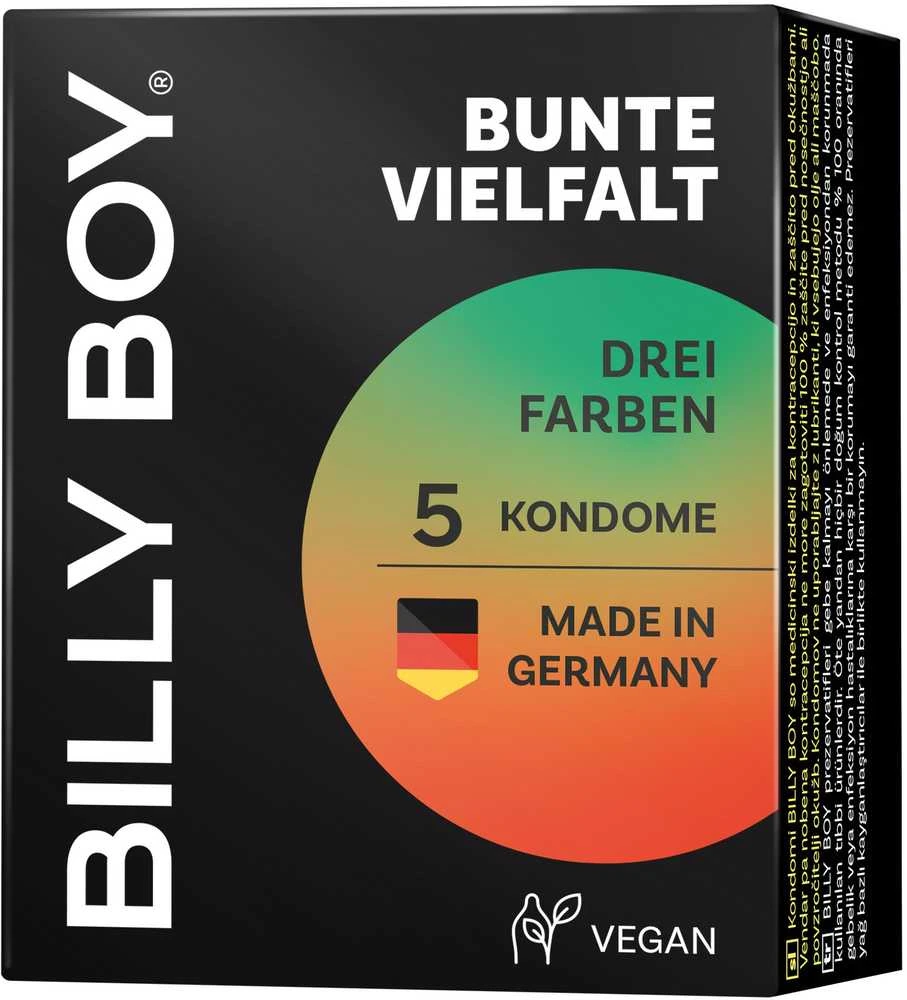 Billy Boy prezervatyvas Fun Mix 5vnt