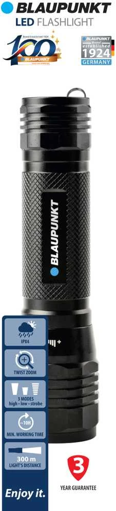 Blaupunkt flashlight BT-FL8066 + Zoom LED