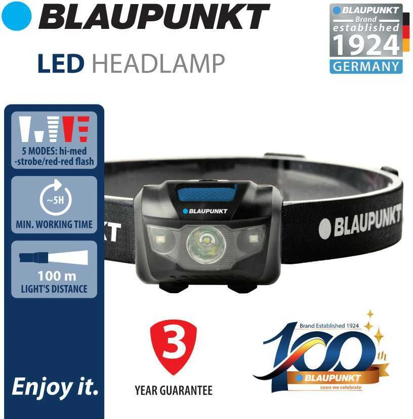 Žibintuvėlis Blaupunkt headlamp BT-HL9023 LED
