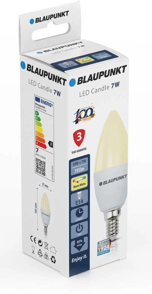 Blaupunkt Żarówka LED E14 6,8W barwa ciepła