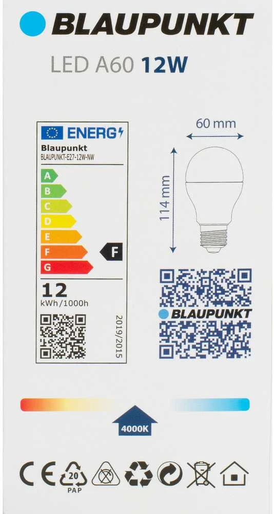 Blaupunkt LED lemputė E27 12W