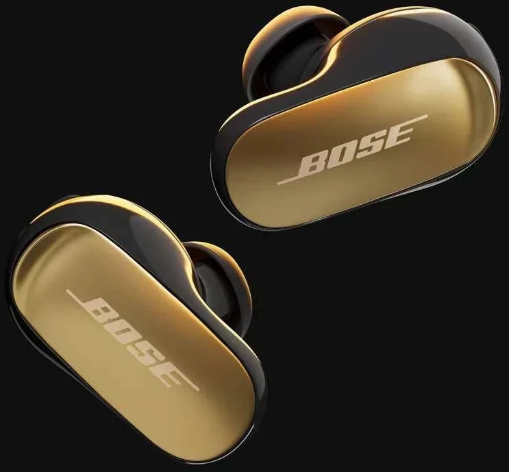 Ausinės Bose QuietComfort Ultra Earbuds (2 gen.), Juodos ir aukso spalvos