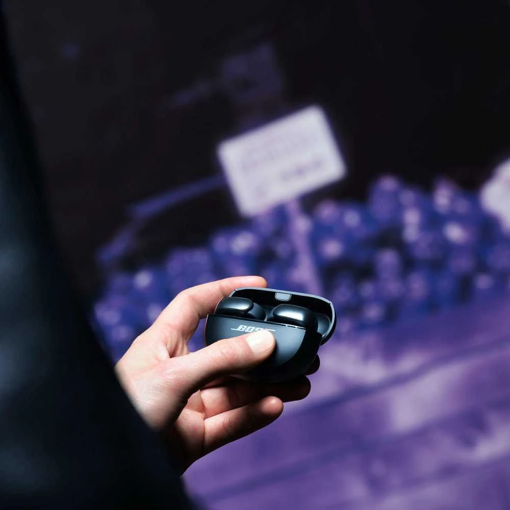 Bose Ultra Open Earbuds ausinės, Juodos spalvos