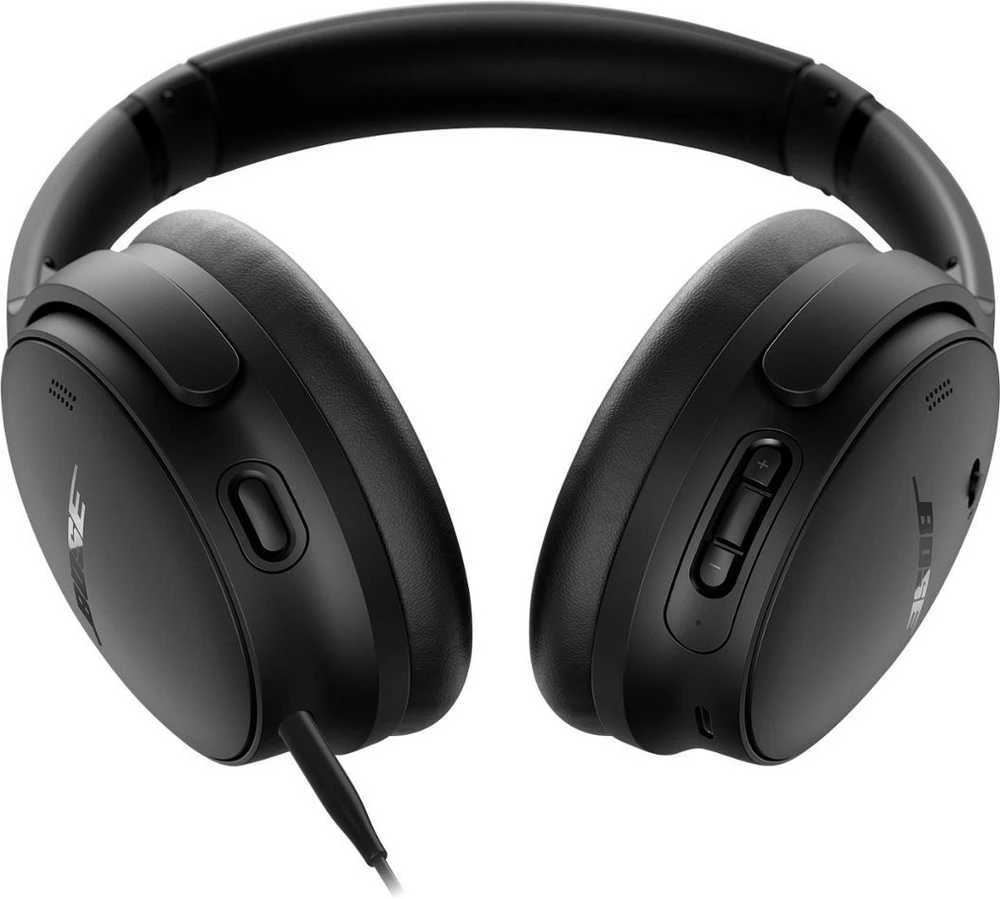 Belaidės ausinės Bose QuietComfort, Juodos spalvos
