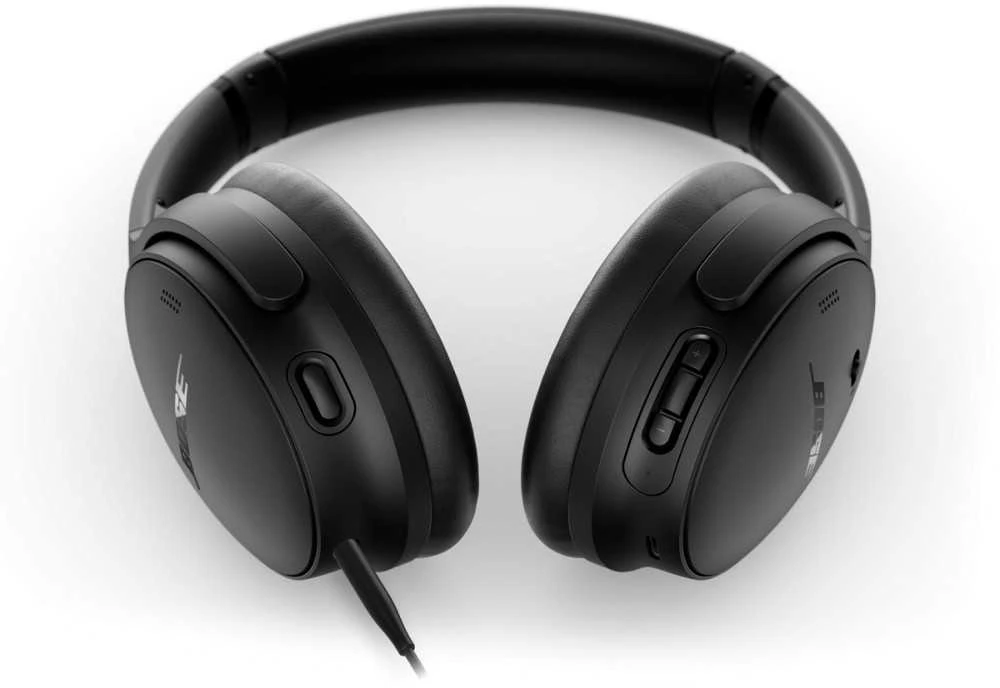 Belaidės ausinės Bose QuietComfort SC, Juodos spalvos