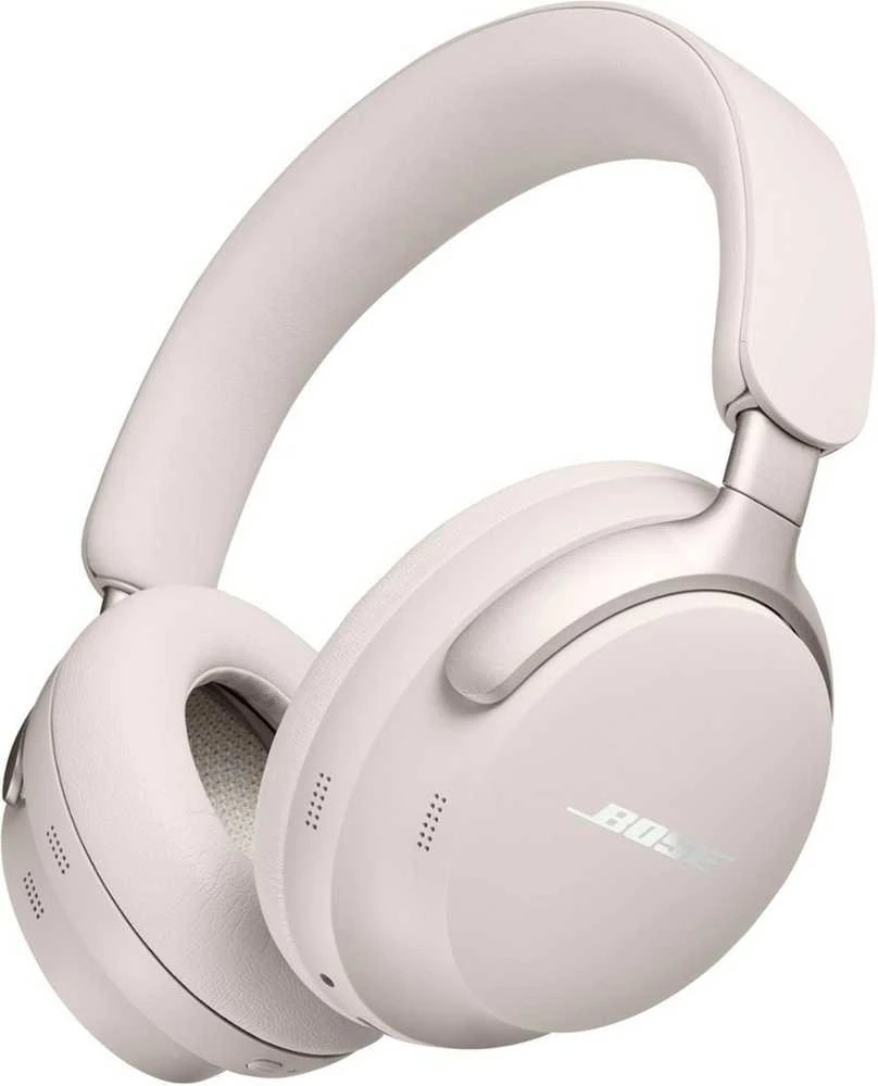Belaidės ausinės Bose QuietComfort Ultra, Baltos