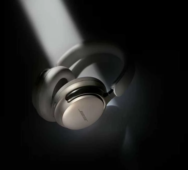 Belaidės ausinės Bose QuietComfort Ultra, Diamond 60 leidimo blizgios baltos spalvos