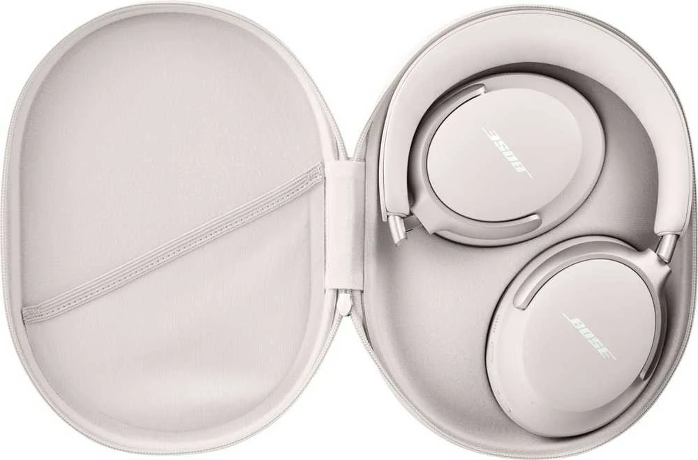 Belaidės ausinės Bose QuietComfort Ultra, Baltos