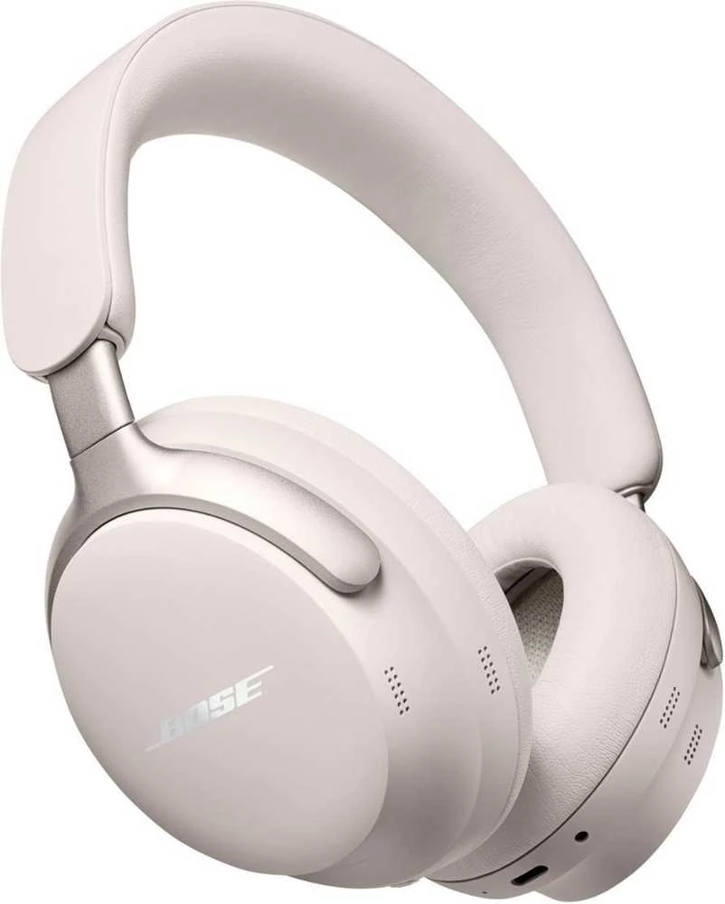 Belaidės ausinės Bose QuietComfort Ultra, Baltos