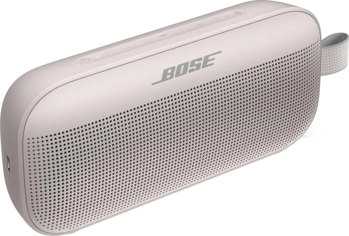 Nešiojama kolonėlė Bose SoundLink Flex Bluetooth®, Baltos spalvos