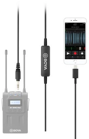 Boya adapteris 3,5mm - Lightning 35C-L