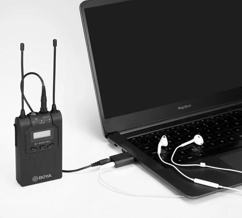 3.5mm mikrofono - USB adapteris BOYA EA2