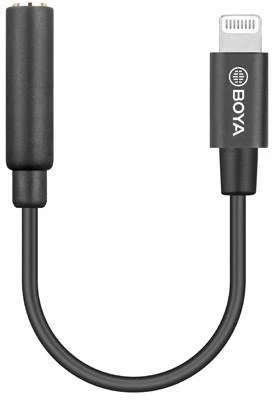 Adapteris iš TRRS į Lightning jungtį BOYA BY-K3