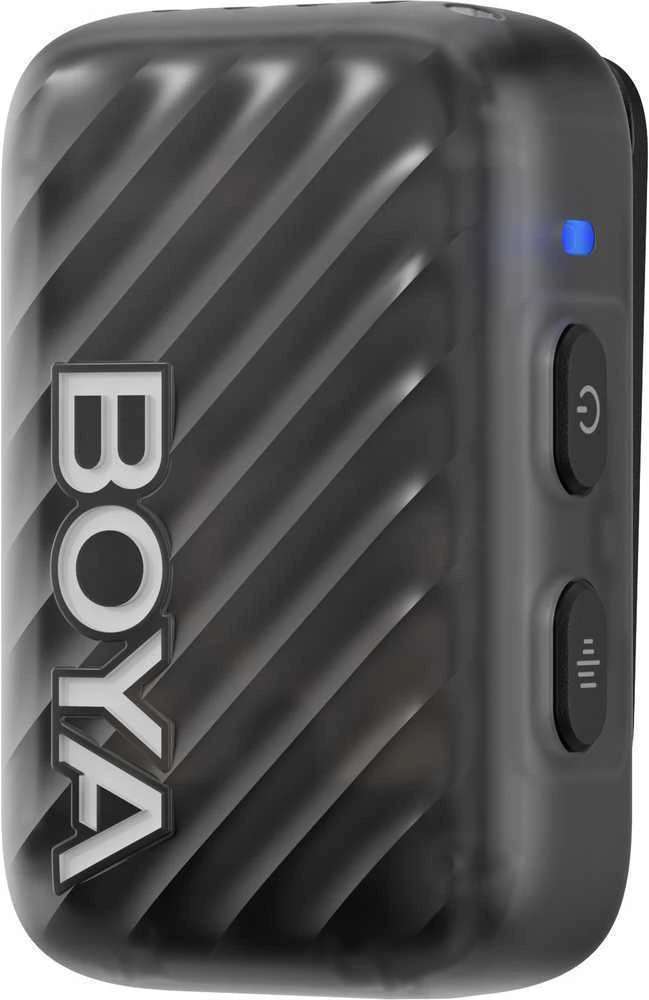BOYA BOYAMIC 2-02 belaidžiai mikrofonai 2.4 GHz USB-C - Juodas