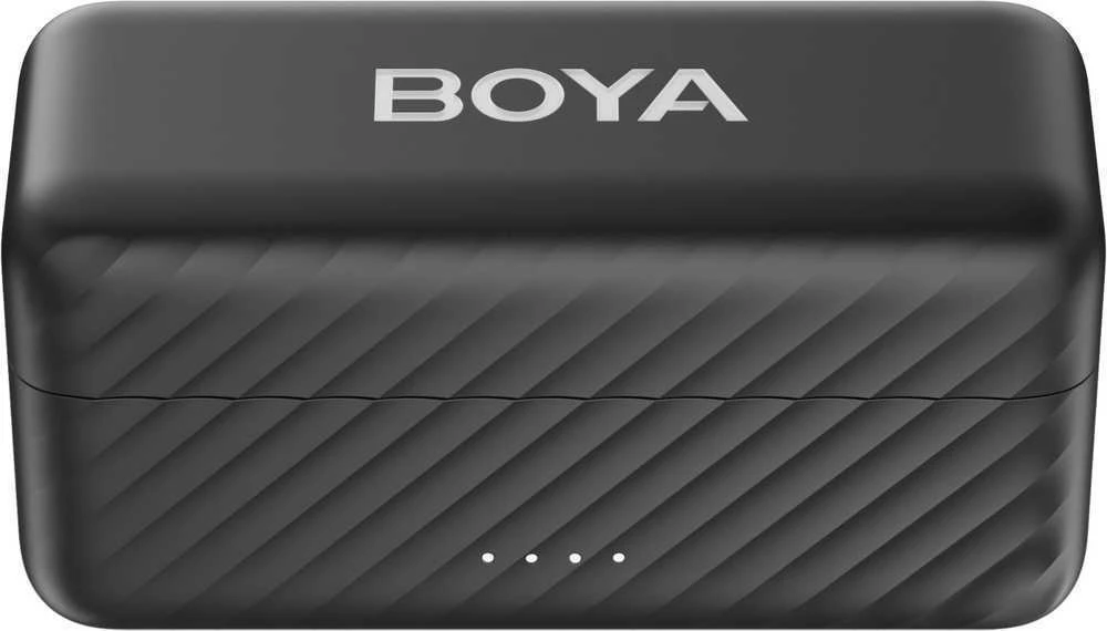 BOYA BOYAMIC 2-02 belaidžiai mikrofonai 2.4 GHz USB-C - Juodas