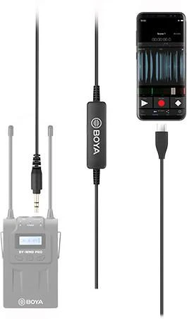 Boya kabelis 3,5 mm - USB-C 35C-USB-C
