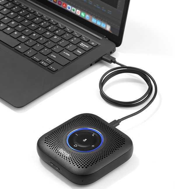 BOYA Microphone Wireless Blobby Pro Omnidirectional Conference, Bluetooth, Juodas EU