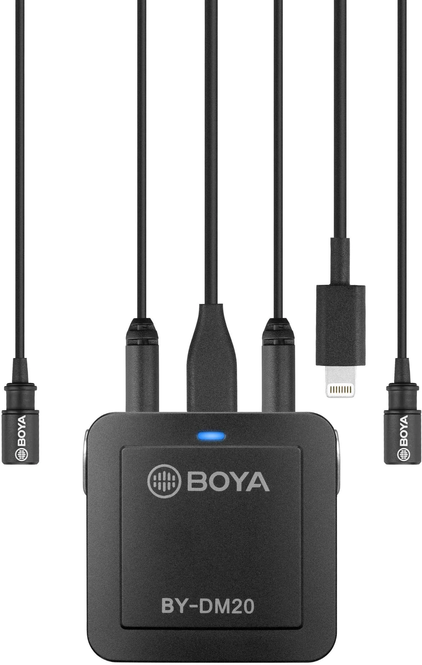 Garso įrašymo adapteris BOYA BY-DM20