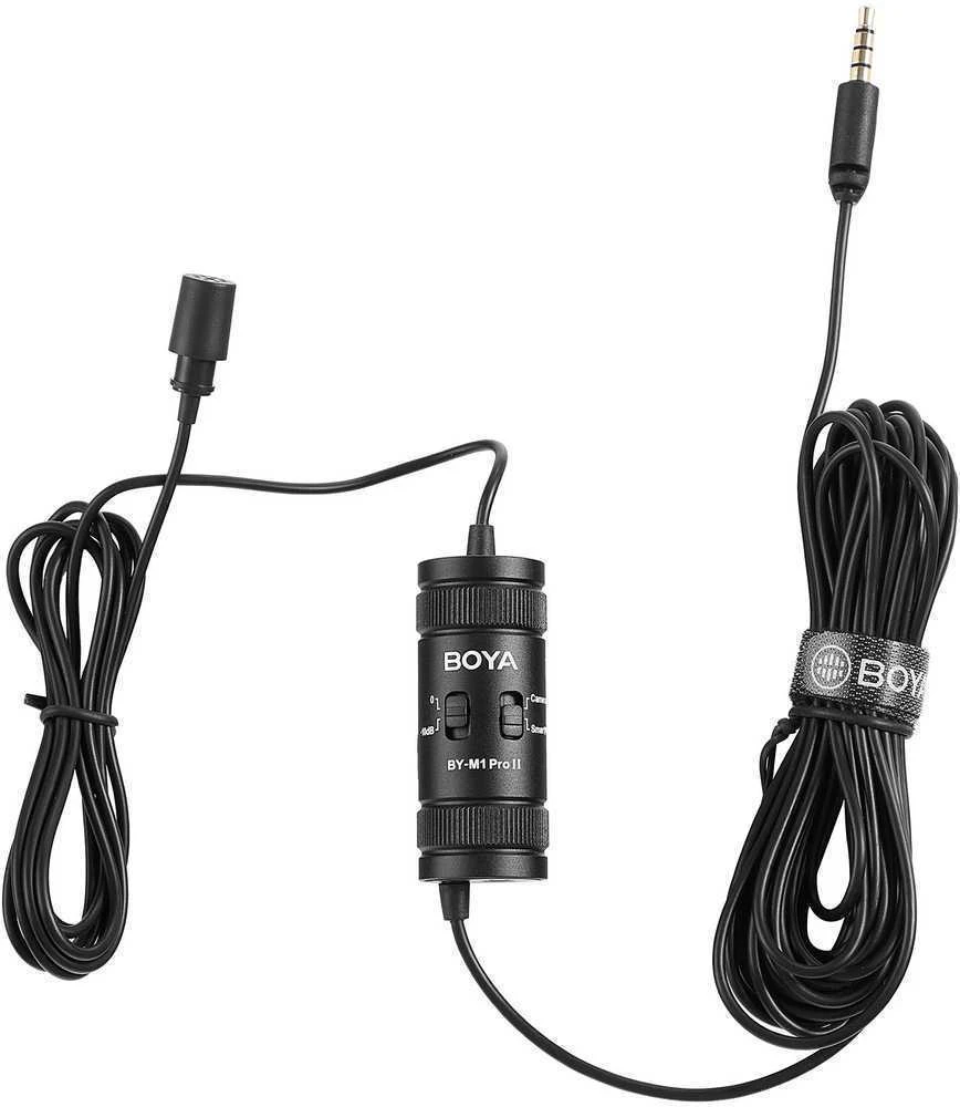 Boya BY-M1 Pro II Lavalier mikrofonas