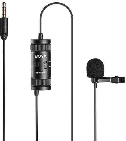 Boya BY-M1 Pro II Lavalier mikrofonas
