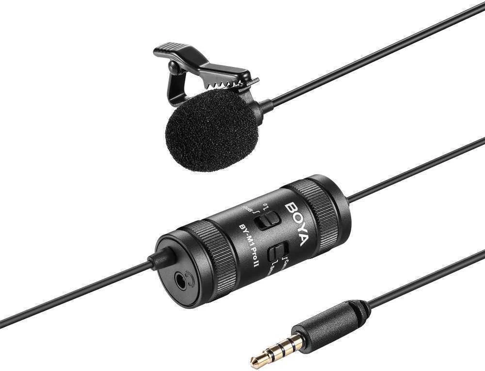 Boya BY-M1 Pro II Lavalier mikrofonas
