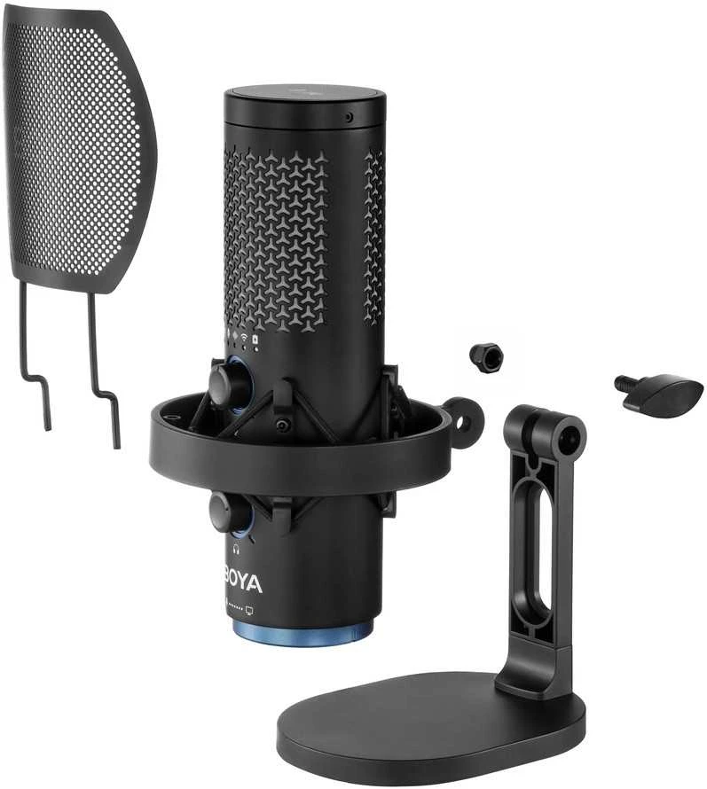 Boya K5 USB mikrofonas su priedais